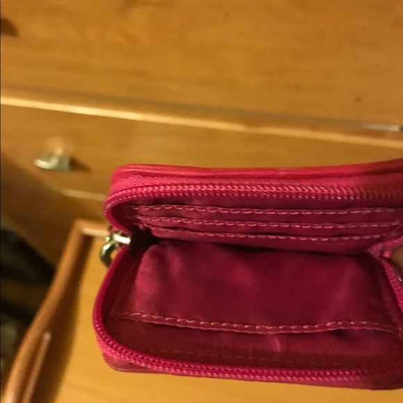 Pink Coach wristlet - Picture 3 of 3